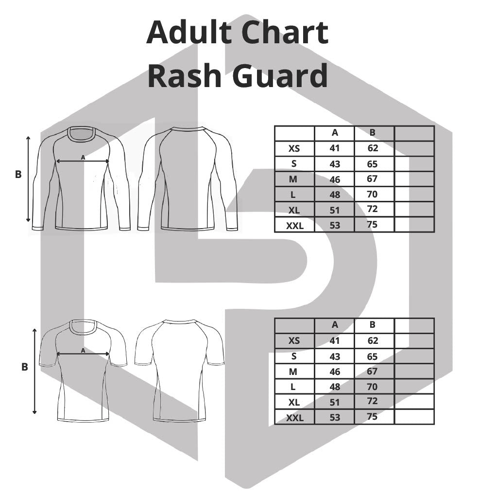 Rash Guard Classica - Manga curta - Preta