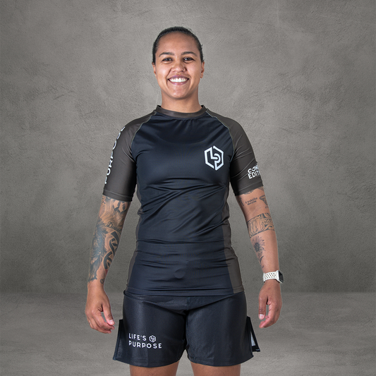 Rash Guard - Competition edition - Marrom