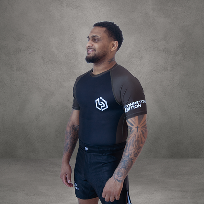 Rash Guard - Competition edition - Marrom