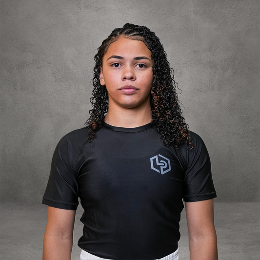 Rash Guard Classica - Manga curta - Preta